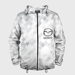Ветровка с капюшоном мужская MAZDA, цвет: 3D-черный
