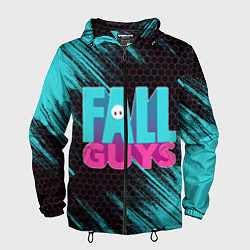 Ветровка с капюшоном мужская ФОЛЛ ГАЙС, цвет: 3D-черный