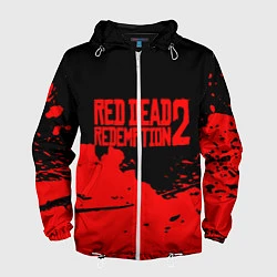 Ветровка с капюшоном мужская RED DEAD REDEMPTION 2, цвет: 3D-белый