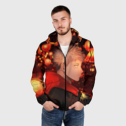 Ветровка с капюшоном мужская Итадори, цвет: 3D-черный — фото 2