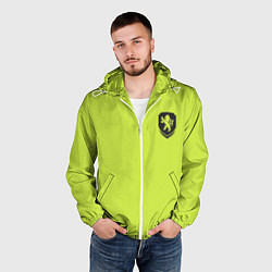 Ветровка с капюшоном мужская Форма Чехия гостевая, цвет: 3D-белый — фото 2