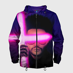 Ветровка с капюшоном мужская The Weeknd - Blinding Lights, цвет: 3D-черный