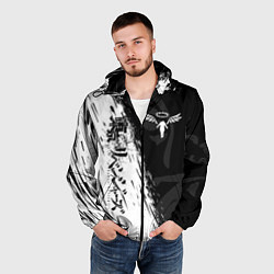 Ветровка с капюшоном мужская ТОКИЙСКИЕ МСТИТЕЛИ WALHALLA КЛАН, цвет: 3D-черный — фото 2