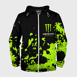 Мужская ветровка Monster Energy green