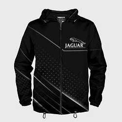 Ветровка с капюшоном мужская Jaguar , Ягуар, цвет: 3D-черный