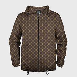 Ветровка с капюшоном мужская Dope Street Market Camo, цвет: 3D-черный