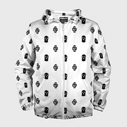 Мужская ветровка Узор Mono White Dope Camo Dope Street Market