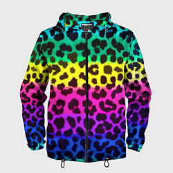 Мужская ветровка Leopard Pattern Neon