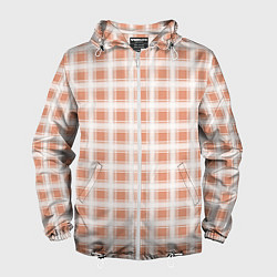 Мужская ветровка Light beige plaid fashionable checkered pattern