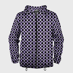 Мужская ветровка Розовый паттерн