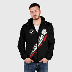 Ветровка с капюшоном мужская G2 Army, цвет: 3D-черный — фото 2