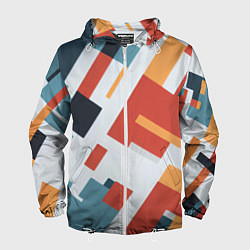 Мужская ветровка Геометрический узор - нейросеть