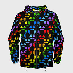 Мужская ветровка Marshmello pattern neon