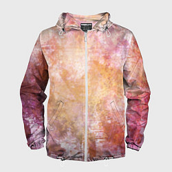 Мужская ветровка Абстракция - atomic gold