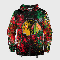 Мужская ветровка Chicago Blackhawks NHL black