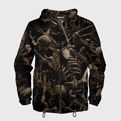 Мужская ветровка Человеческие кости