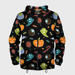 Мужская ветровка Halloween black