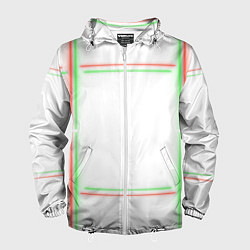 Мужская ветровка Neon light green red