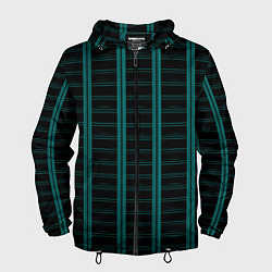 Мужская ветровка Color blue dark stripe