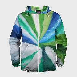 Мужская ветровка Радуга цветов мальдивских островов