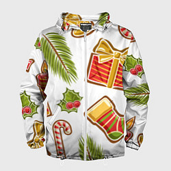 Мужская ветровка Рождественский вайб