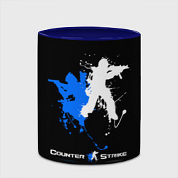 Кружка 3D Counter-Strike Spray, цвет: 3D-белый + синий — фото 2