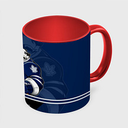 Кружка 3D Toronto Maple Leafs, цвет: 3D-белый + красный