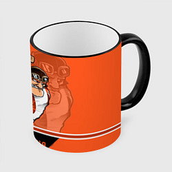 Кружка 3D Philadelphia Flyers, цвет: 3D-черный кант