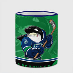 Кружка 3D Vancouver Canucks, цвет: 3D-синий кант — фото 2