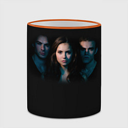 Кружка 3D Vampire Trio, цвет: 3D-оранжевый кант — фото 2