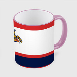 Кружка 3D Florida Panthers, цвет: 3D-розовый кант