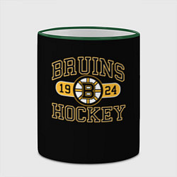 Кружка 3D Boston Bruins: Est.1924, цвет: 3D-зеленый кант — фото 2