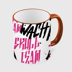 Кружка 3D Kai Wachi, цвет: 3D-оранжевый кант