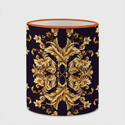 Кружка цветная Style / 3D-Оранжевый кант – фото 2