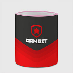 Кружка 3D Gambit Gaming Uniform, цвет: 3D-розовый кант — фото 2