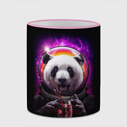 Кружка 3D Panda Cosmonaut, цвет: 3D-розовый кант — фото 2