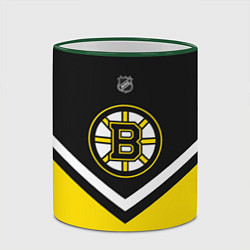 Кружка 3D NHL: Boston Bruins, цвет: 3D-зеленый кант — фото 2