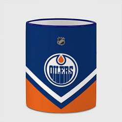 Кружка 3D NHL: Edmonton Oilers, цвет: 3D-синий кант — фото 2
