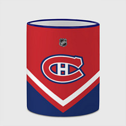 Кружка 3D NHL: Montreal Canadiens, цвет: 3D-синий кант — фото 2