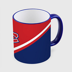 Кружка 3D NHL: Montreal Canadiens, цвет: 3D-синий кант