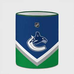 Кружка 3D NHL: Vancouver Canucks, цвет: 3D-зеленый кант — фото 2