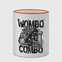 Кружка 3D Combo Wombo, цвет: 3D-оранжевый кант — фото 2