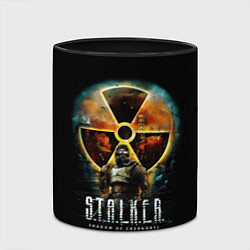Кружка 3D STALKER: Shadow of Chernobyl, цвет: 3D-белый + черный — фото 2
