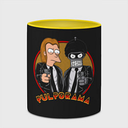 Кружка 3D Pulporama, цвет: 3D-белый + желтый — фото 2