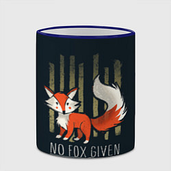 Кружка 3D No Fox Given, цвет: 3D-синий кант — фото 2