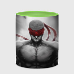 Кружка 3D Ли Син, цвет: 3D-белый + светло-зеленый — фото 2