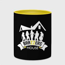 Кружка 3D Brazzers House, цвет: 3D-белый + желтый — фото 2