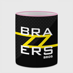 Кружка 3D Brazzers Bros, цвет: 3D-розовый кант — фото 2