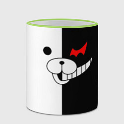 Кружка 3D Monokuma, цвет: 3D-светло-зеленый кант — фото 2