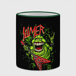 Кружка 3D Slayer Slimer, цвет: 3D-зеленый кант — фото 2